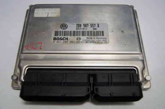 VW PASSAT ECU 2.0 PETROL  ENGINE ECU 3B0907557R 3B0 907 557 R - Glasgow Car Parts Store