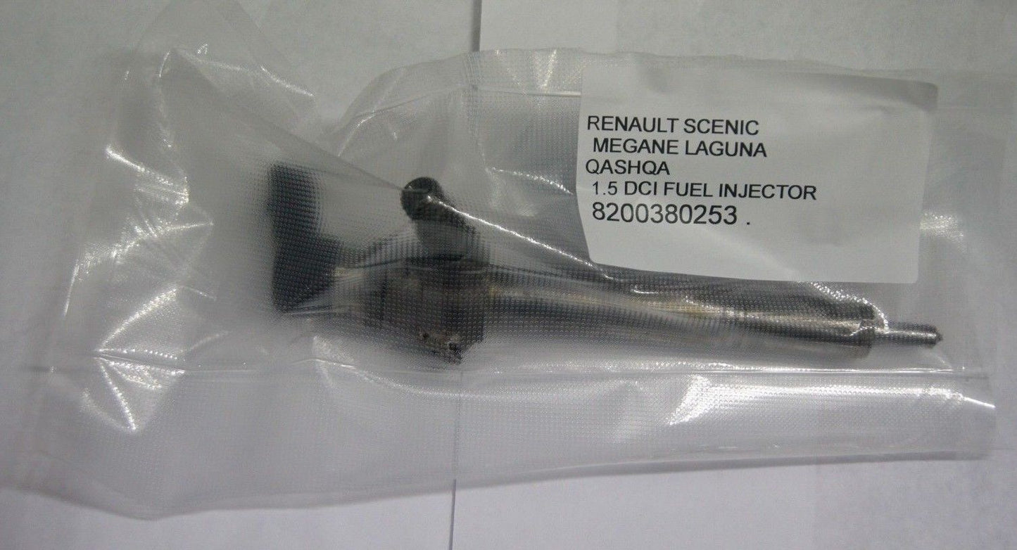 RENAULT SCENIC MEGANE LAGUNA QASHQA 1.5 DCI FUEL INJECTOR 8200380253 .TESTED - Glasgow Car Parts Store