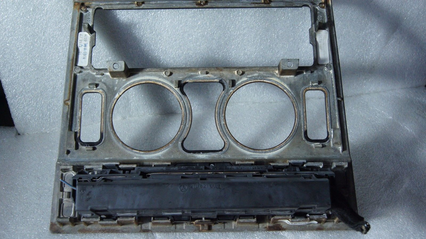 MERCEDES E CLASS W210 (99-02) ESTATE CENTRE CONSOLE TRIM - SURROUND - 2108210071 - Glasgow Car Parts Store