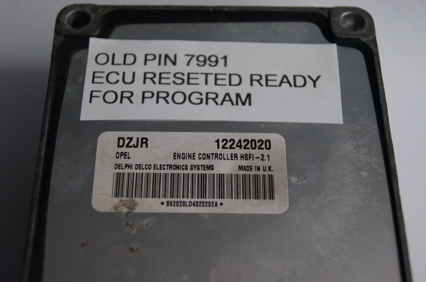 DZJR 12242020 HSFI-2.1 VAUXHAL,OPEL .READY FOR PROGRAM - Glasgow Car Parts Store