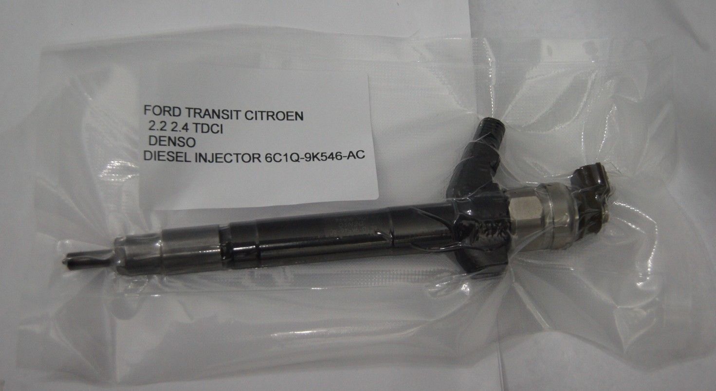 FORD TRANSIT CITROEN 2.2 2.4 TDCI DENSO DIESEL INJECTOR 6C1Q-9K546-AC .TESTED - Glasgow Car Parts Store