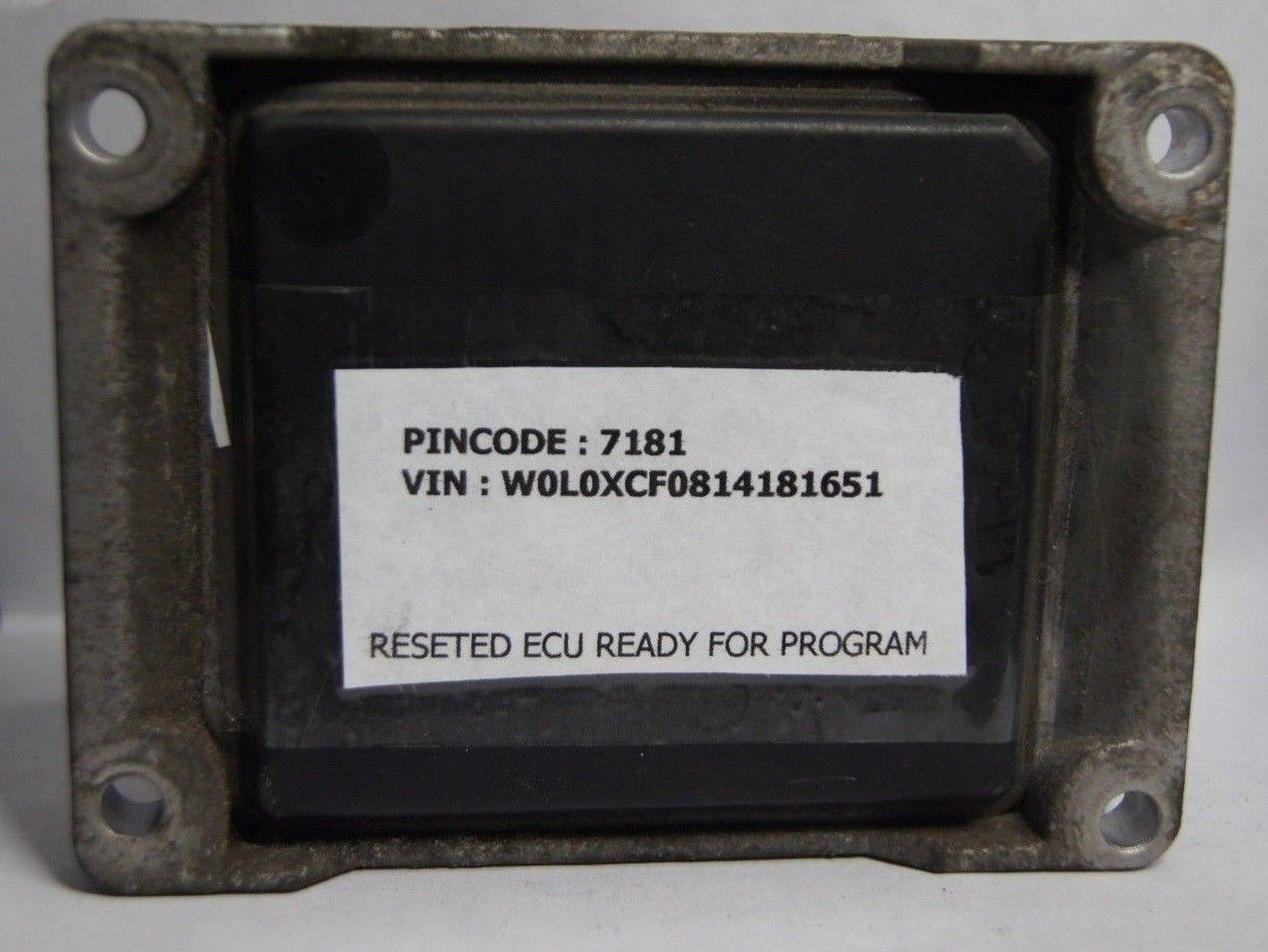 VAUXHALL OPEL ECU 09115111.BY. 02612060 ECU.READY FOR PROGRAM - Glasgow Car Parts Store