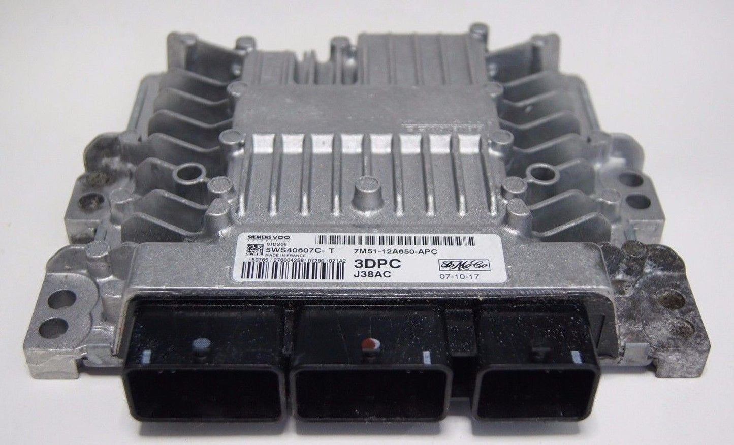 Ford Focus C-Max 1.8 TDCi Engine ECU 7M51-12A650-APC 5WS40607C-T - Glasgow Car Parts Store