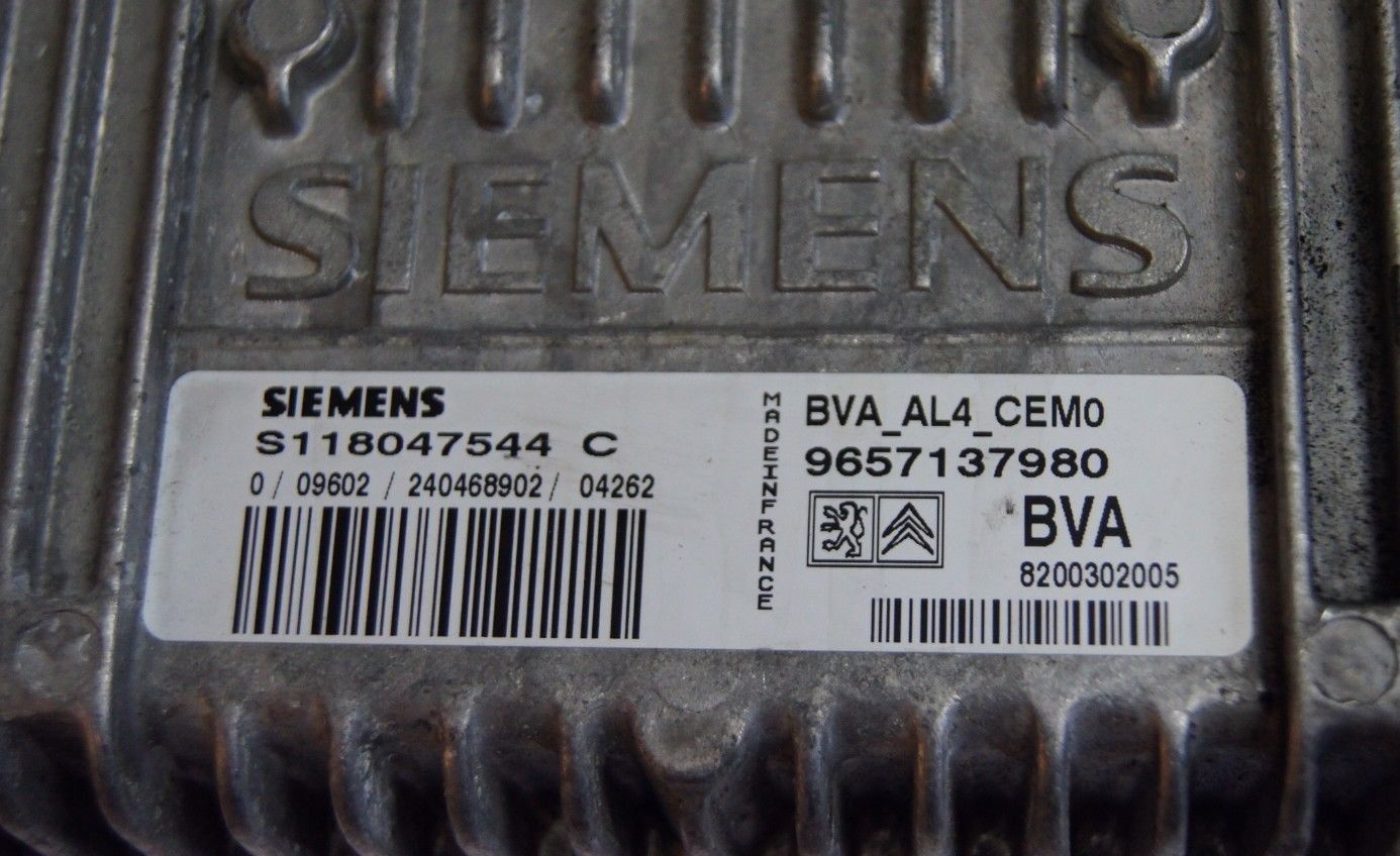 CITROEN GEARBOX ECU S118047543B 9653213080 8200302005 PEUGEOT - Glasgow Car Parts Store
