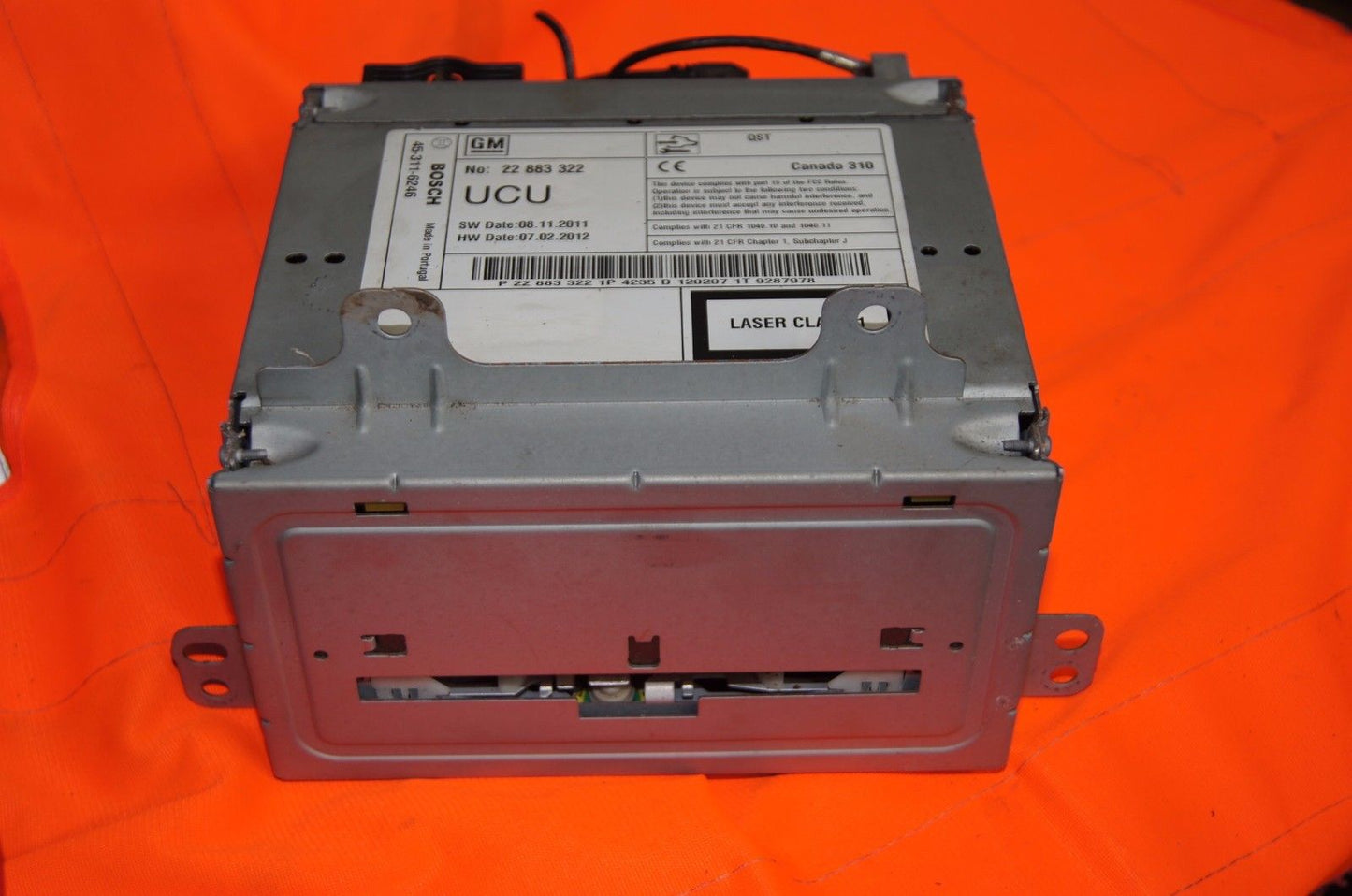 Vauxhall Astra 10-15 Sat Navigation Head Unit .BOSCH 45-3116246 - Glasgow Car Parts Store