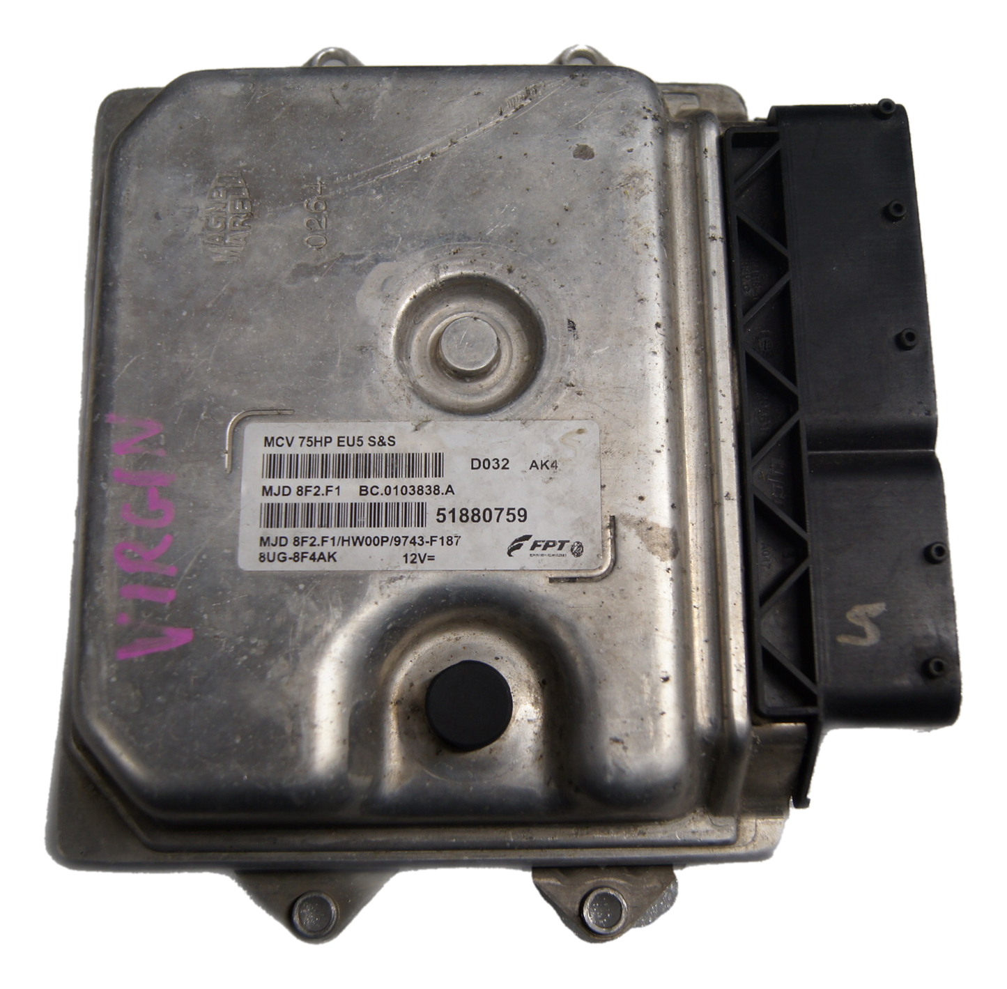 FIAT/ CITROEN Nemo / Bipper / Fiorino 1.3 ECU 51880759  MJD8F2.F1 virgin - Glasgow Car Parts Store