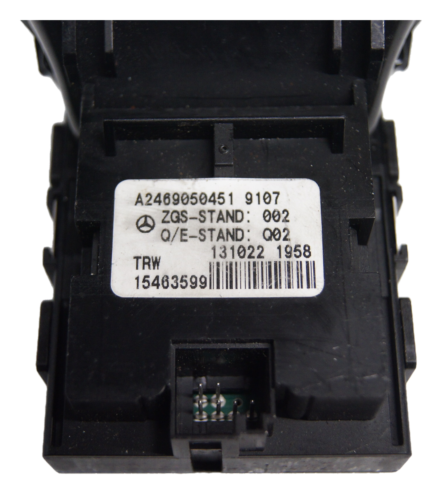 Mercedes A Class W176 Parking Brake Switch 2012-18 A2469050451 / 15463599 - Glasgow Car Parts Store