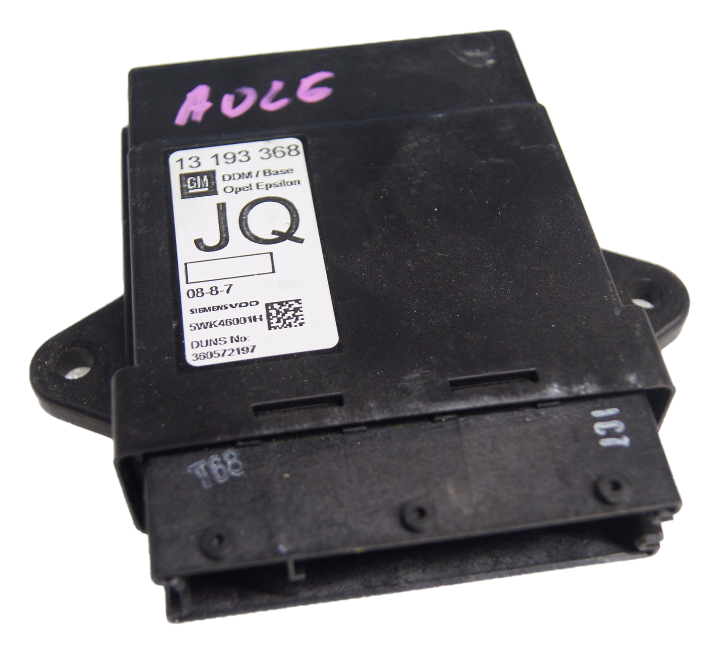 Vauxhall Opel Vectra C D/S RIGHT DOOR MODULE 13 193 368 JQ. - Glasgow Car Parts Store