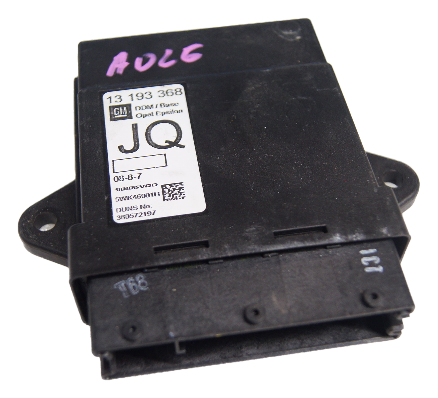 Vauxhall Opel Vectra C D/S RIGHT DOOR MODULE 13 193 368 JQ. - Glasgow Car Parts Store