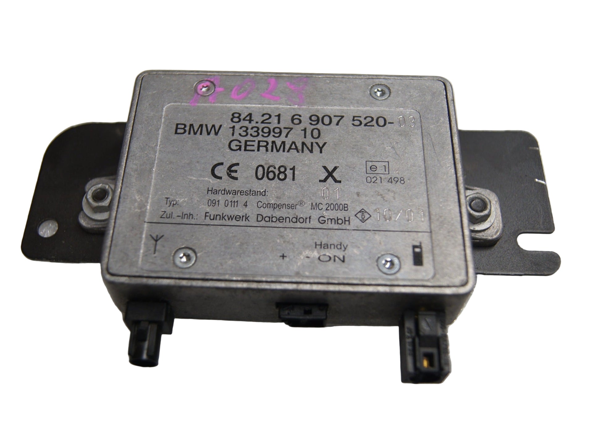BMW E53 X5 6907520 133997 10 Antenna Radio Signal Amplifier Trap Unit - Glasgow Car Parts Store