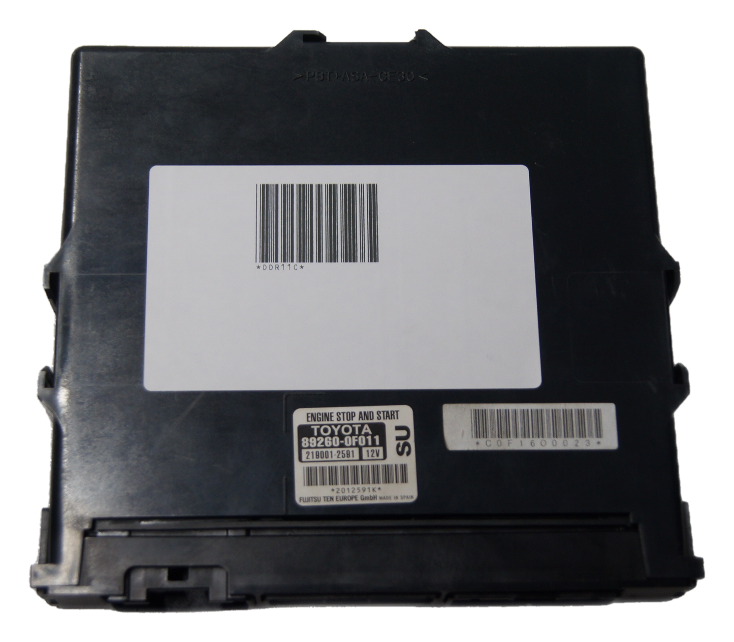 Toyota Verso Stop Start Engine Control Module 892600F011 219001-2591 - Glasgow Car Parts Store