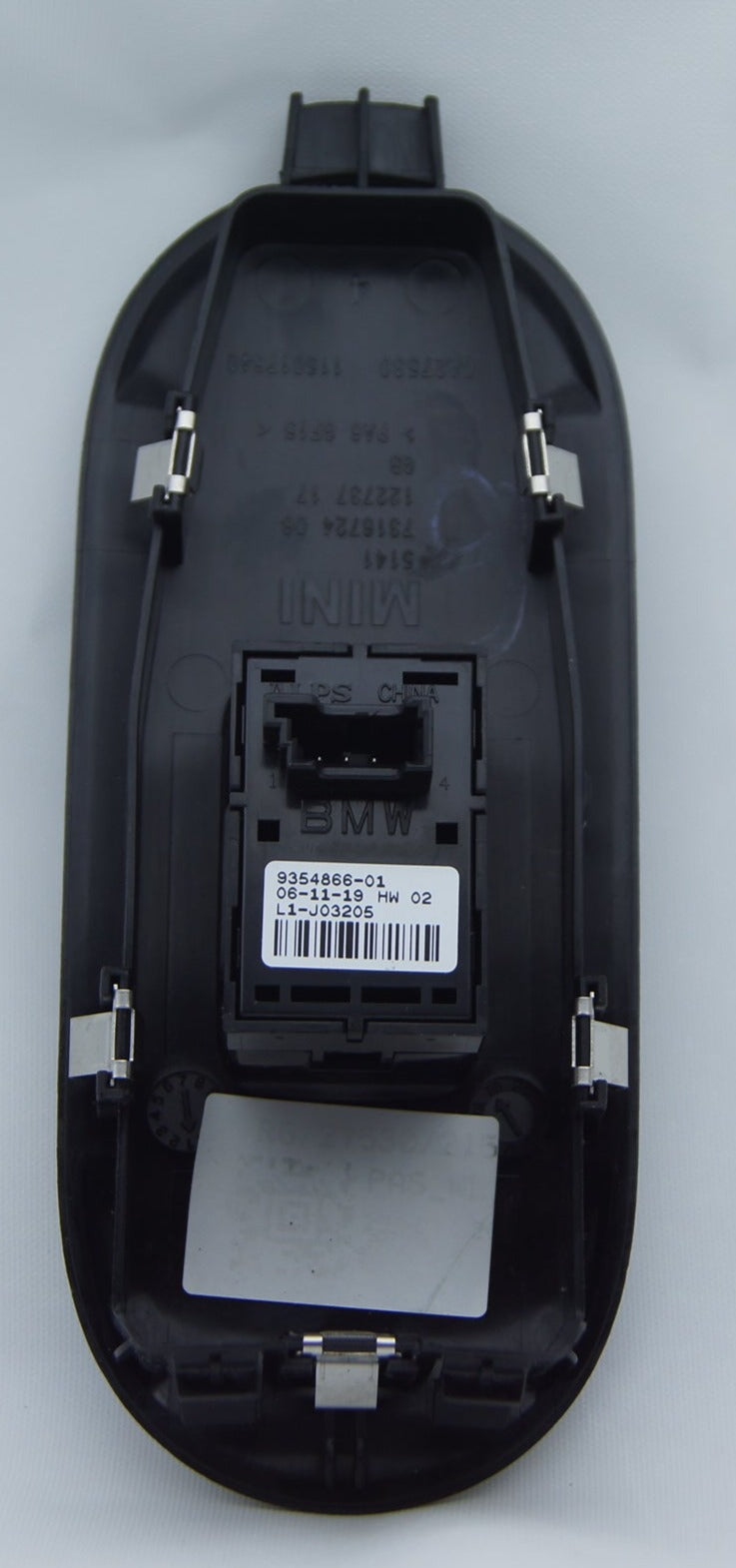 Mini Cooper Front Left Passanger Side Window Control Switch 9354866 - Glasgow Car Parts Store