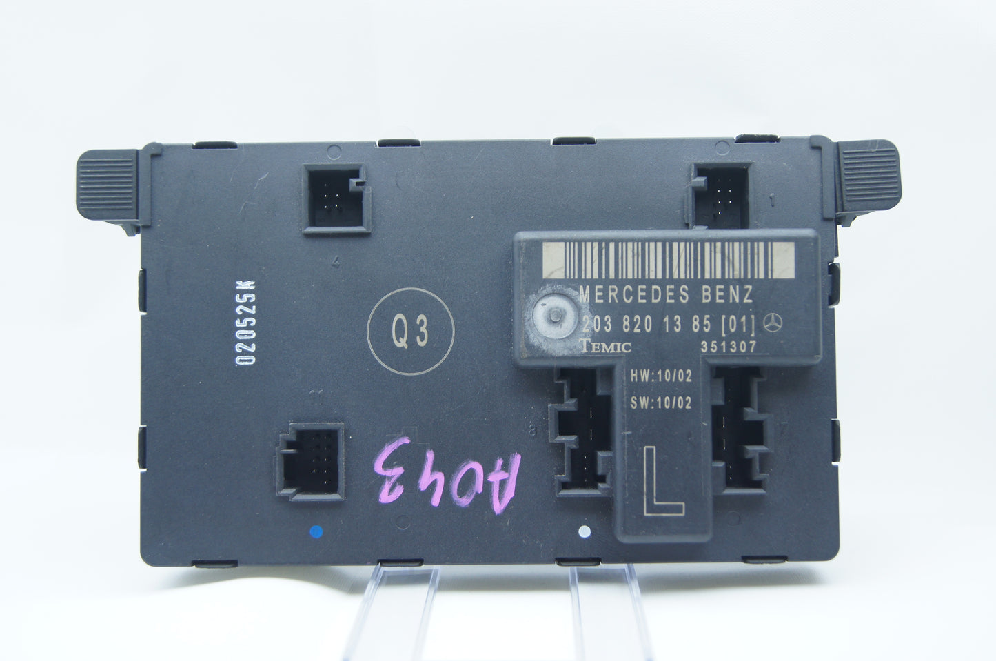 GENUINE MERCEDES BENZ C CLASS W203 FRONT DOOR CONTROL MODULE 2038201385 LEFT SIDE. - Glasgow Car Parts Store