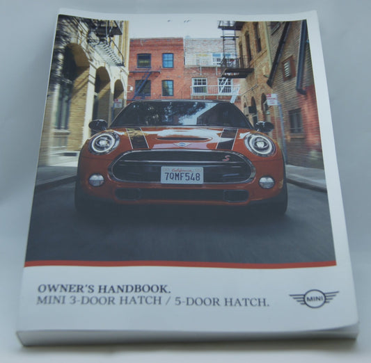 MINI OWNERS PACK HANDBOOK MANUAL WITH WALLET 2018~2021  3 / 5 DOOR - Glasgow Car Parts Store