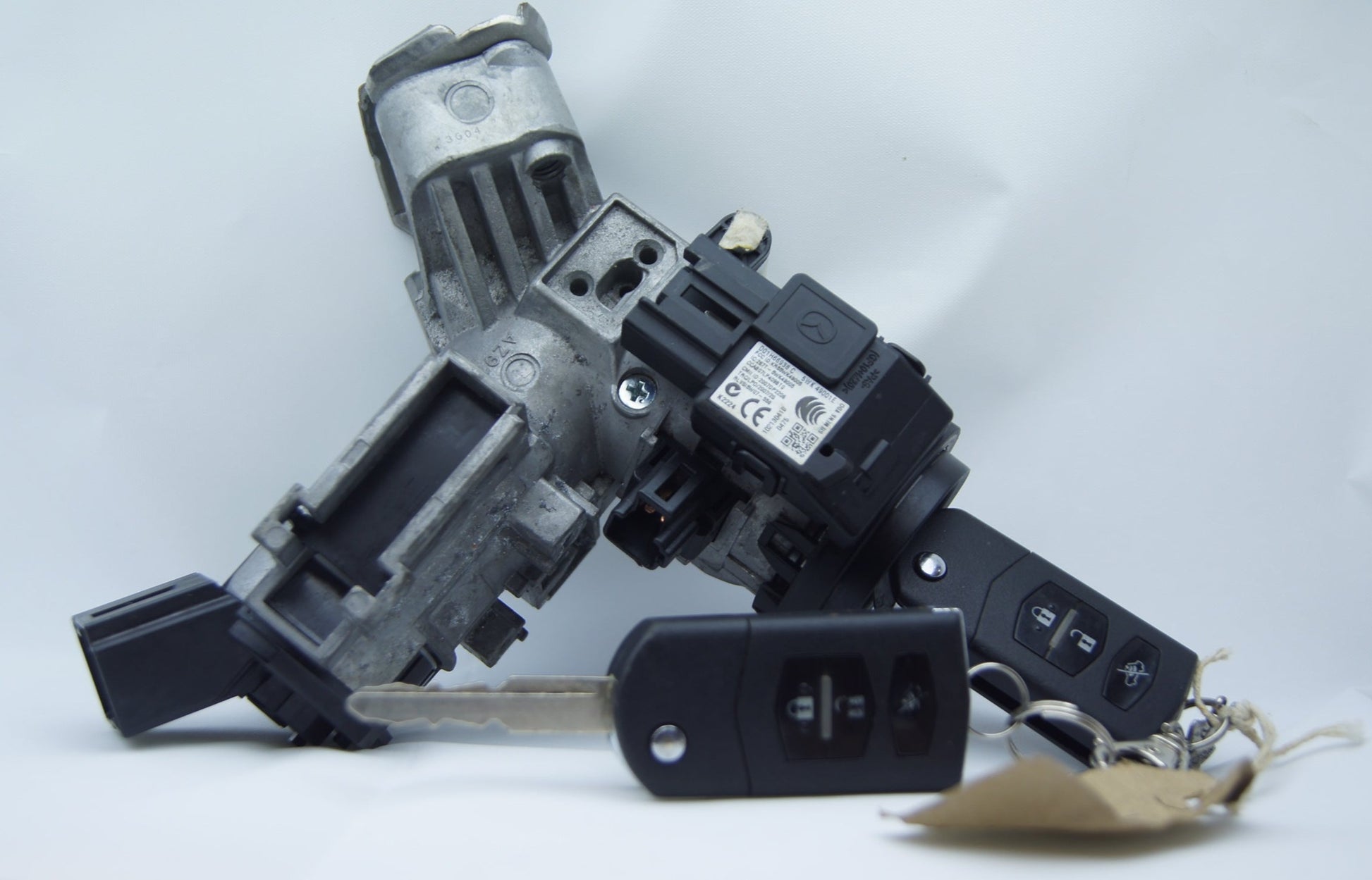 Mazda 2 Ignition Barrel With 2 Keys D01H66938C. - Glasgow Car Parts Store