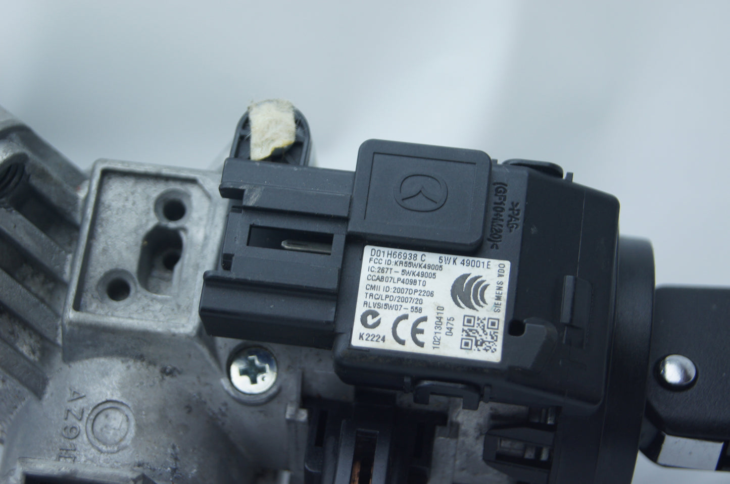 Mazda 2 Ignition Barrel With 2 Keys D01H66938C. - Glasgow Car Parts Store