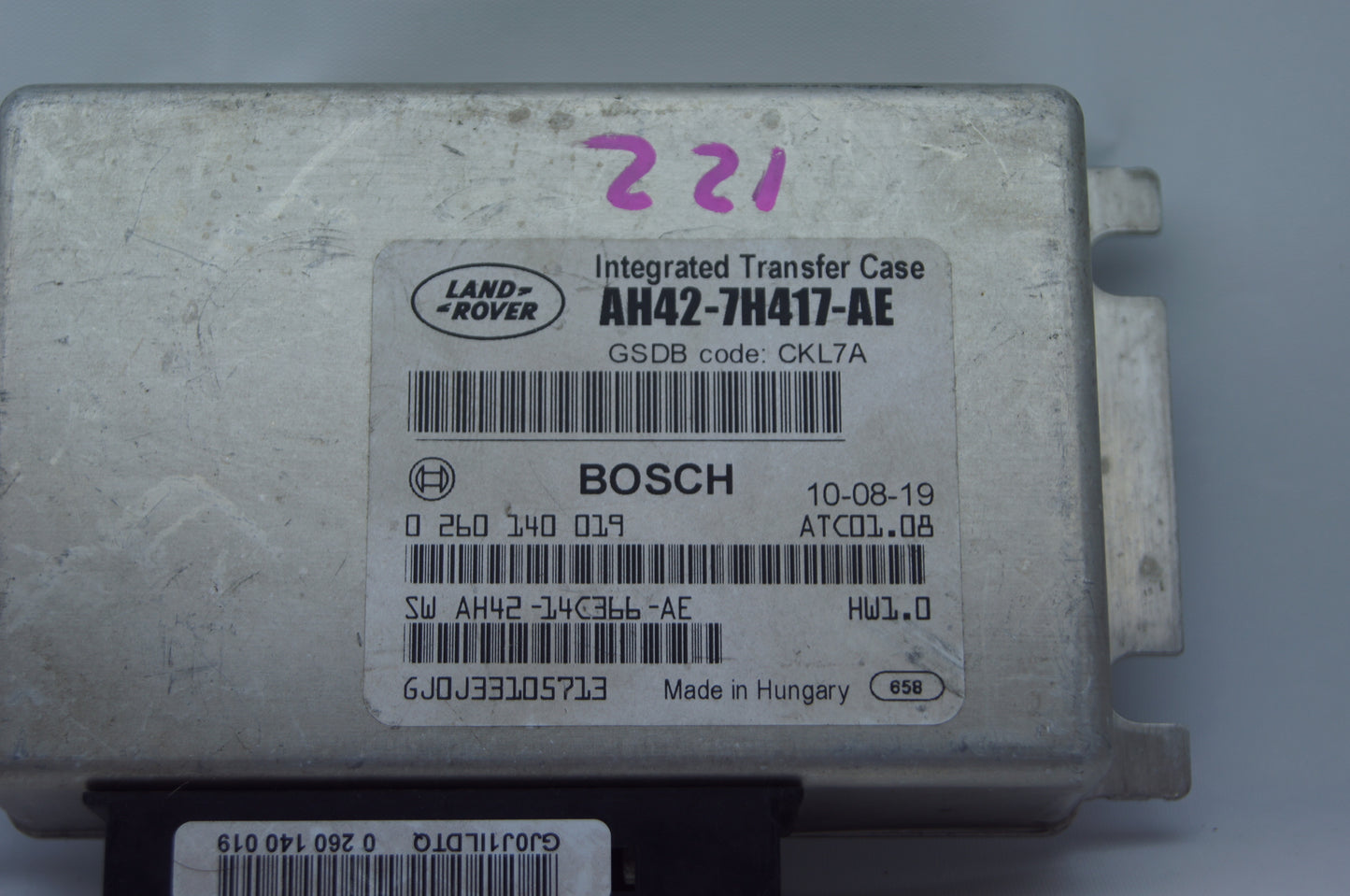 Land Rover Discovery Automatic Gearbox box module AH42-7H417-AE . - Glasgow Car Parts Store