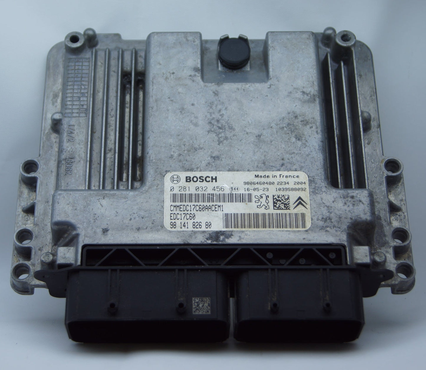 Peugot Citroen ECU Control Module Unit 9614182680 0281032456 EDC17C60 - Glasgow Car Parts Store