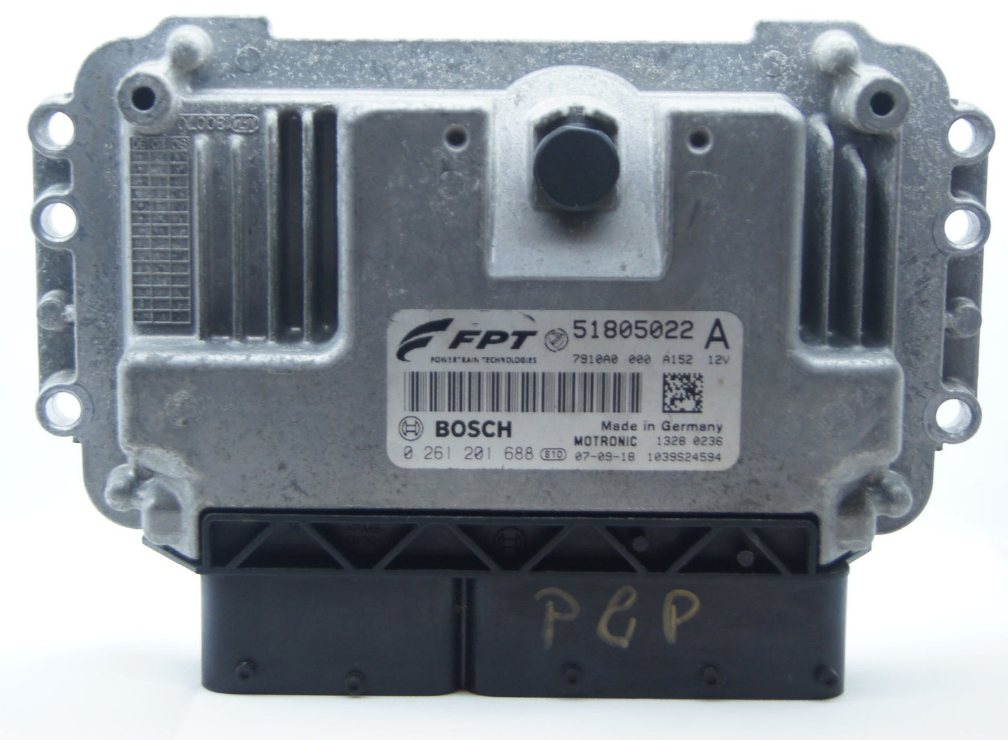 Fiat Bravo 1.4 Litre Turbo Petrol Engine ECU 51805022A 0261201688 1039s24594. Plug and Play. - Glasgow Car Parts Store