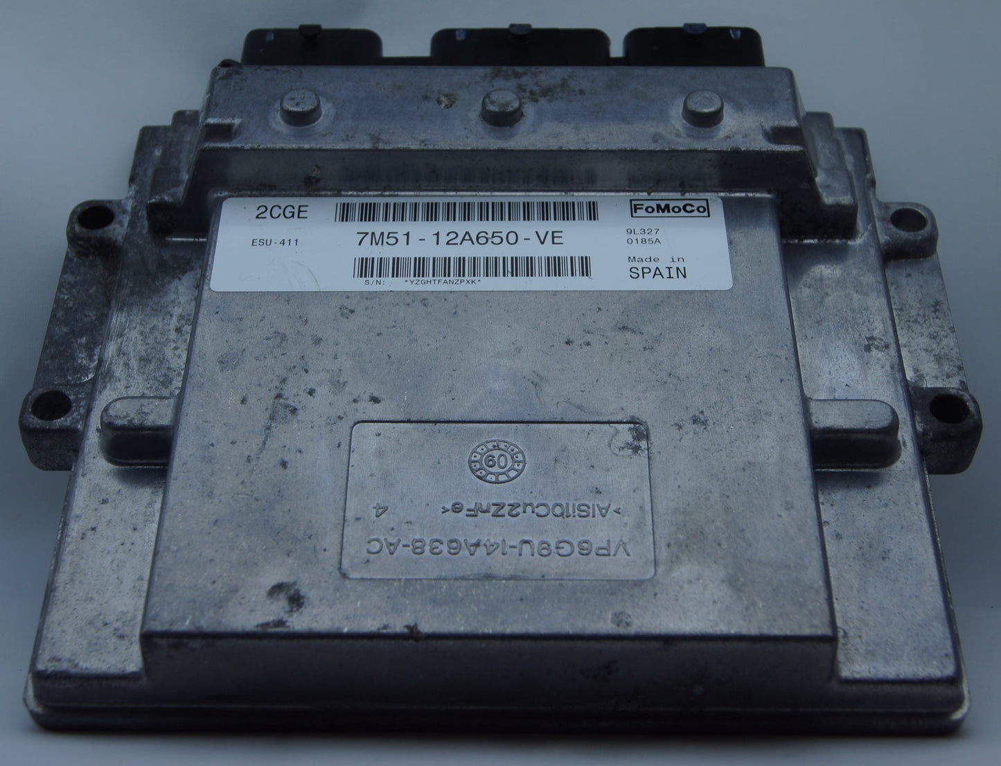 Ford Focus  1.8 Petrol Engine control unit ECU 7M51-12A650-VE 7M5112A650VE  ESU-411 - Glasgow Car Parts Store