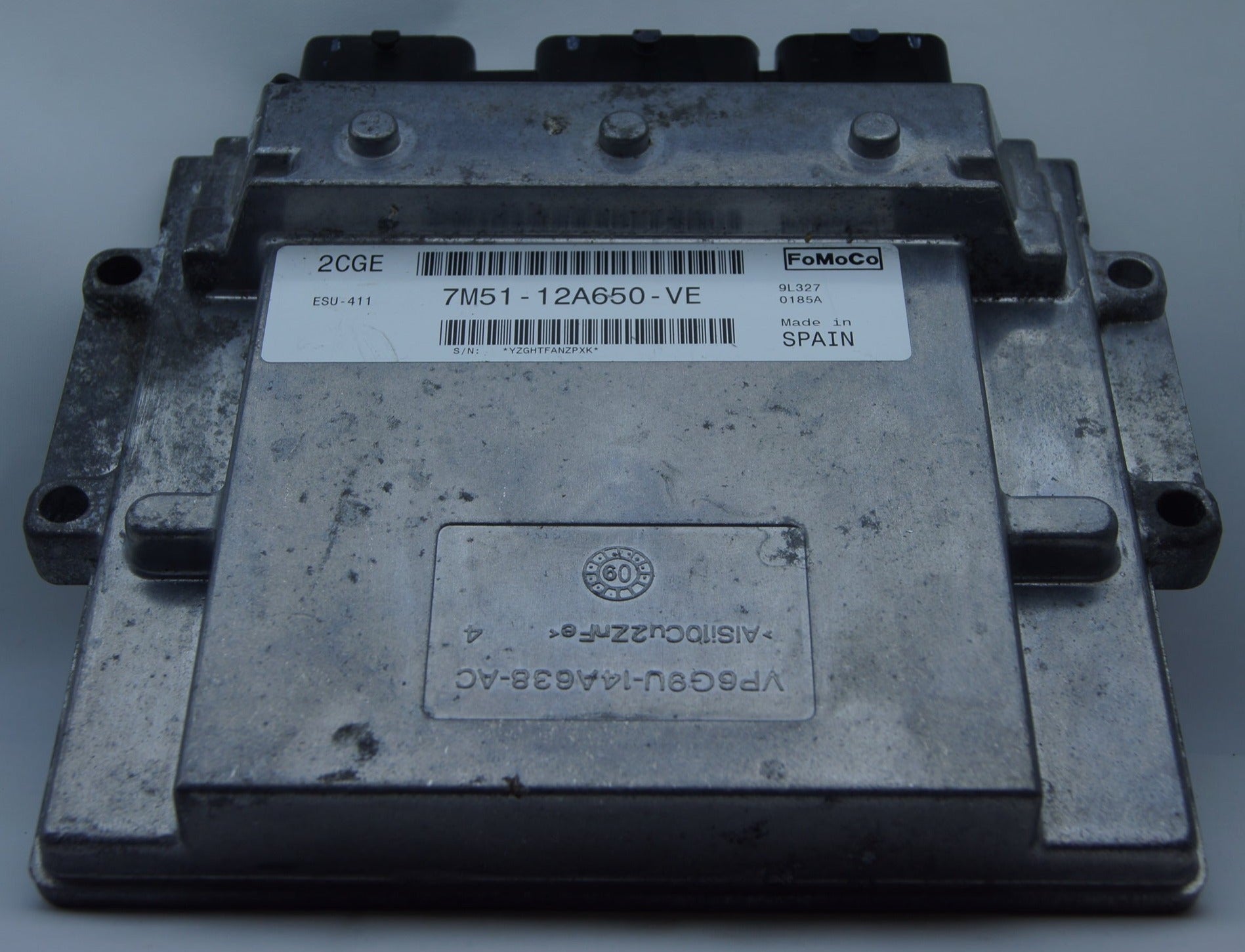 Ford Focus  1.8 Petrol Engine control unit ECU 7M51-12A650-VE 7M5112A650VE  ESU-411 - Glasgow Car Parts Store