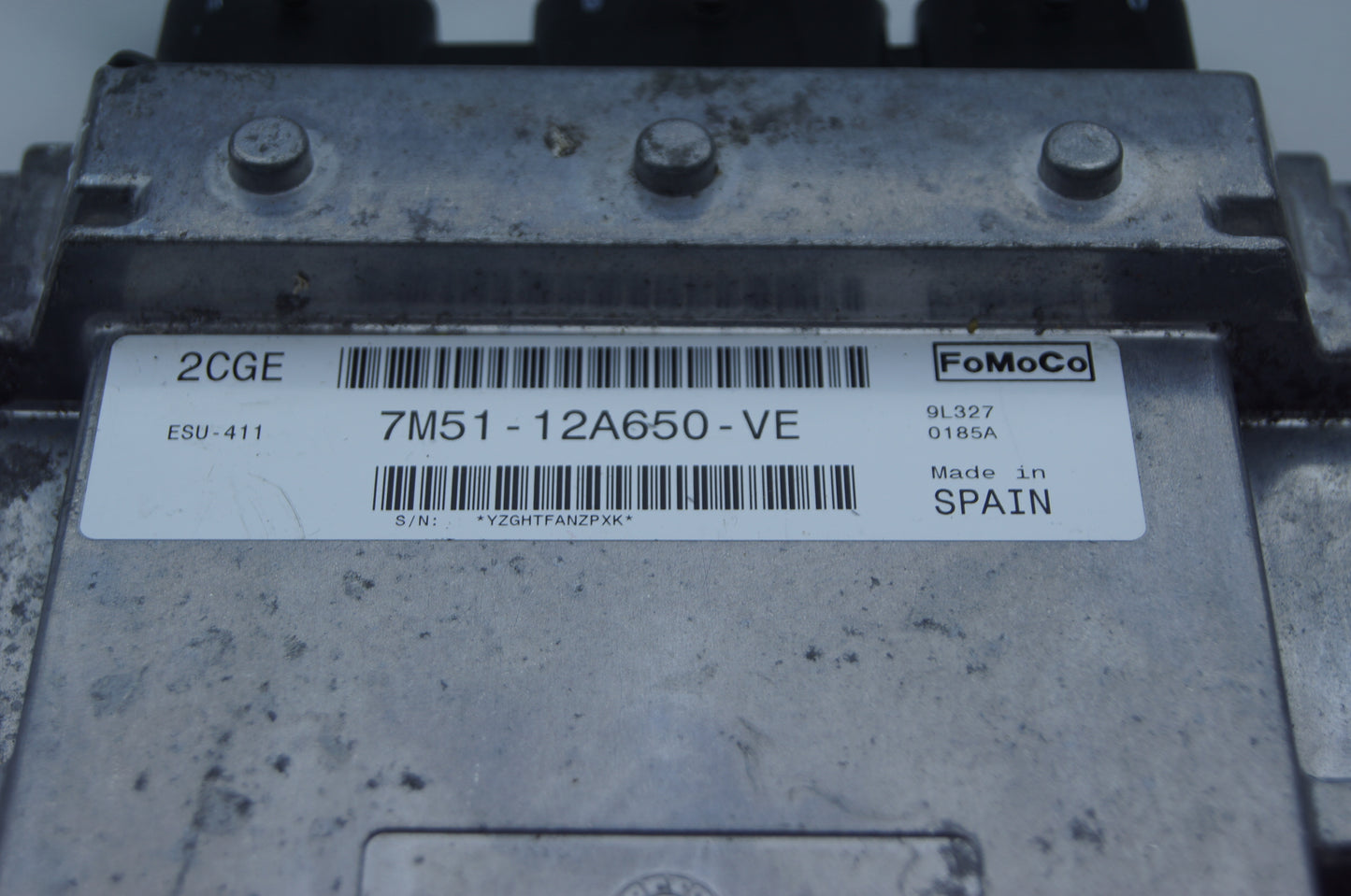 Ford Focus  1.8 Petrol Engine control unit ECU 7M51-12A650-VE 7M5112A650VE  ESU-411 - Glasgow Car Parts Store