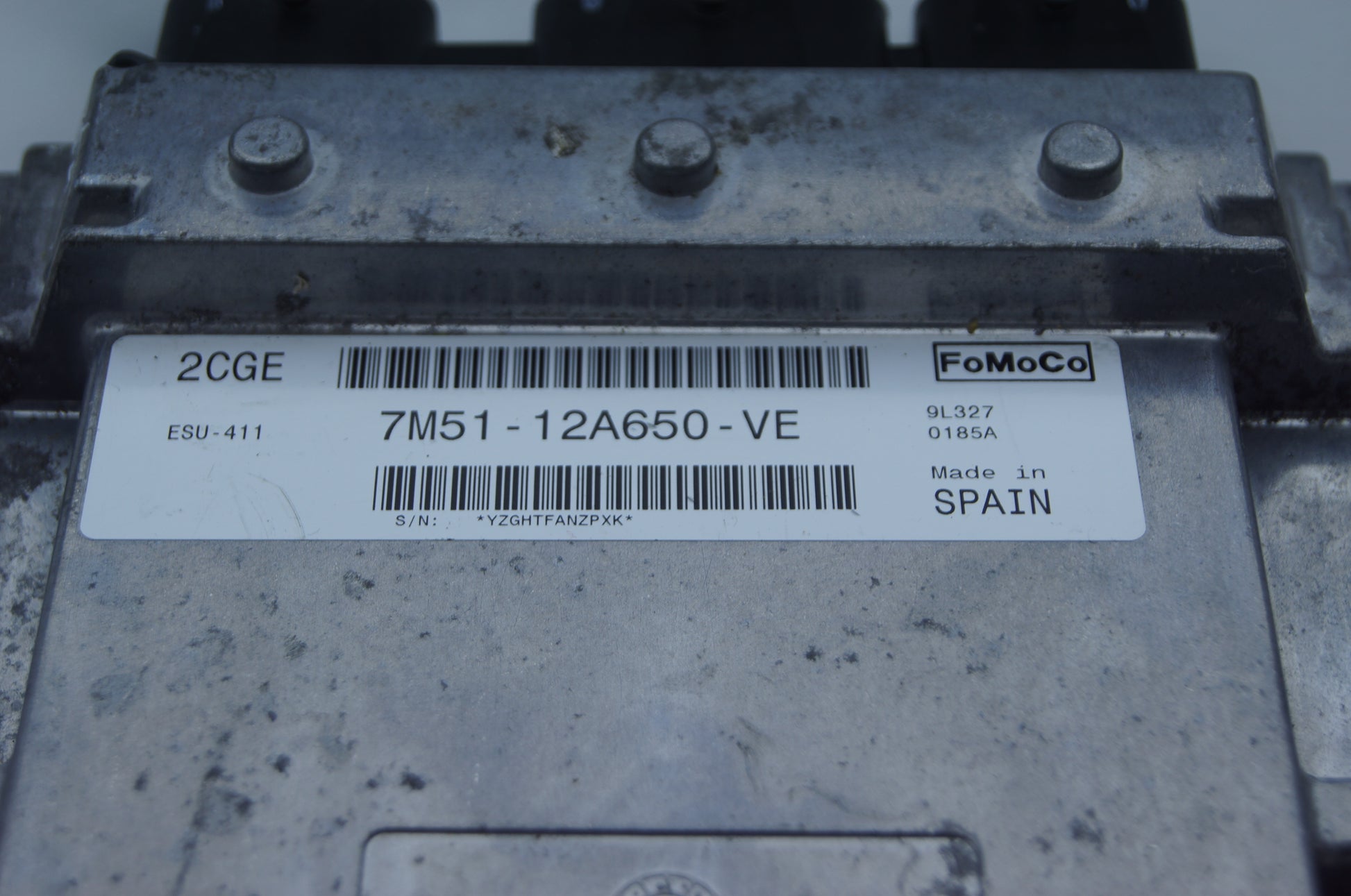 Ford Focus  1.8 Petrol Engine control unit ECU 7M51-12A650-VE 7M5112A650VE  ESU-411 - Glasgow Car Parts Store