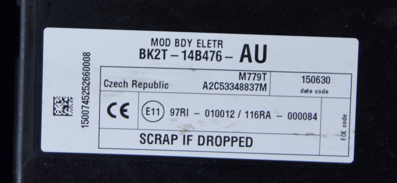 Ford Custom Transit MK8 body cintrol module BK2T-14B476-AU - Glasgow Car Parts Store