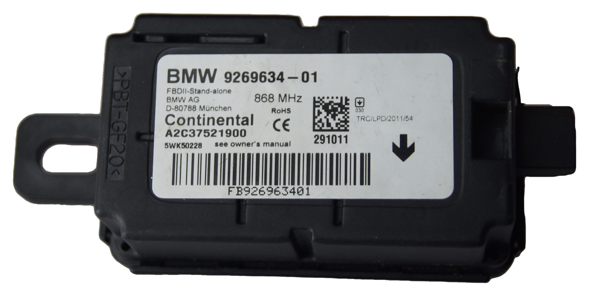 Bmw 1 3 Series F20 F21 F30 Alarm Sensor Module Receiver  9269634 a2c37521900 - Glasgow Car Parts Store
