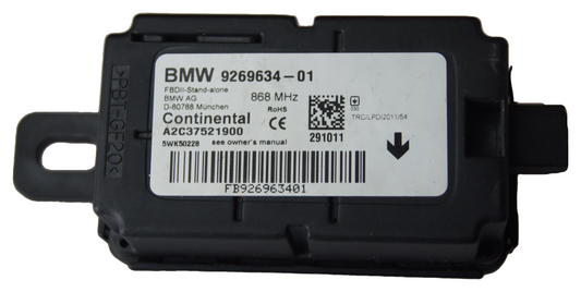 Bmw 1 3 Series F20 F21 F30 Alarm Sensor Module Receiver  9269634 a2c37521900 - Glasgow Car Parts Store