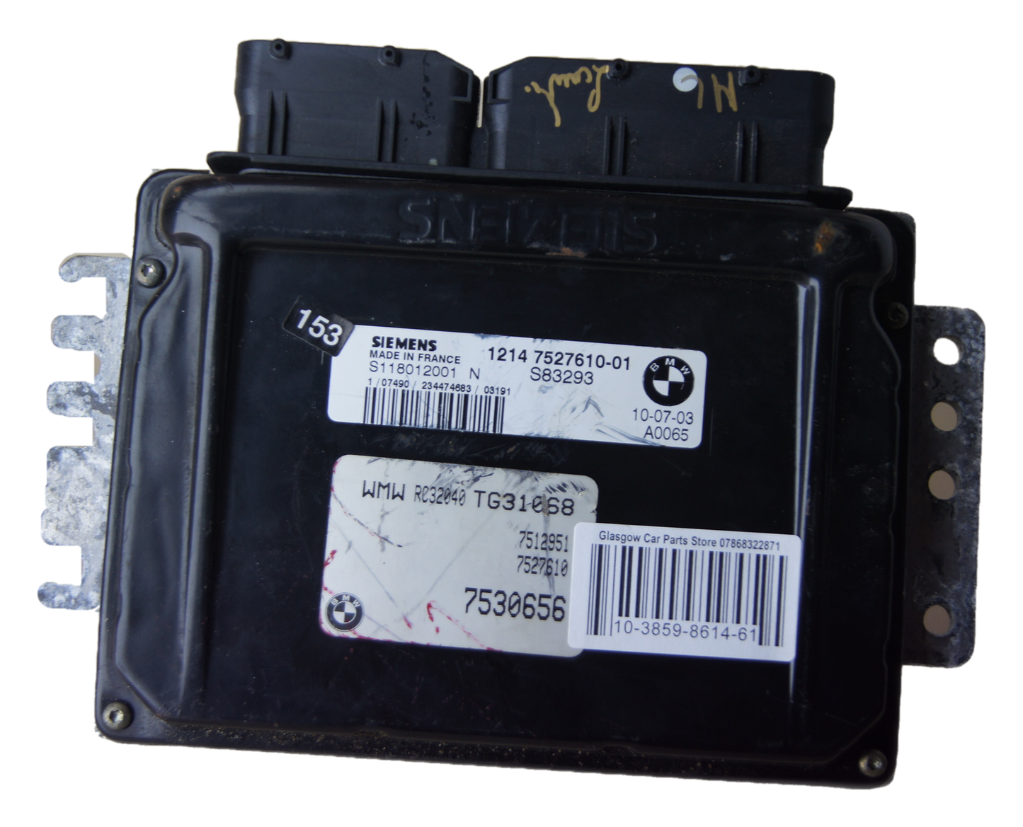 BMW MINI 1.6 ECU S118012001 N Plug & Play - Glasgow Car Parts Store