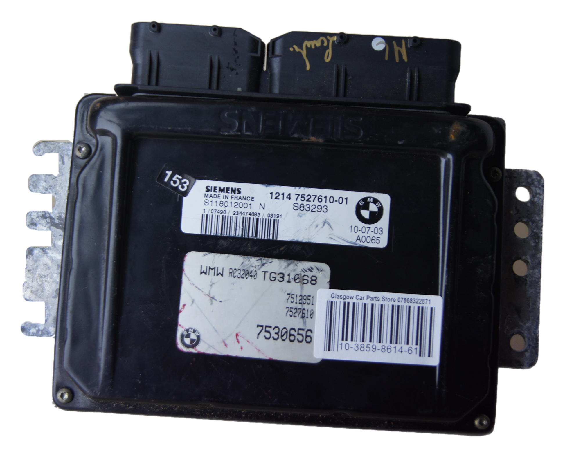BMW MINI 1.6 ECU S118012001 N Plug & Play - Glasgow Car Parts Store