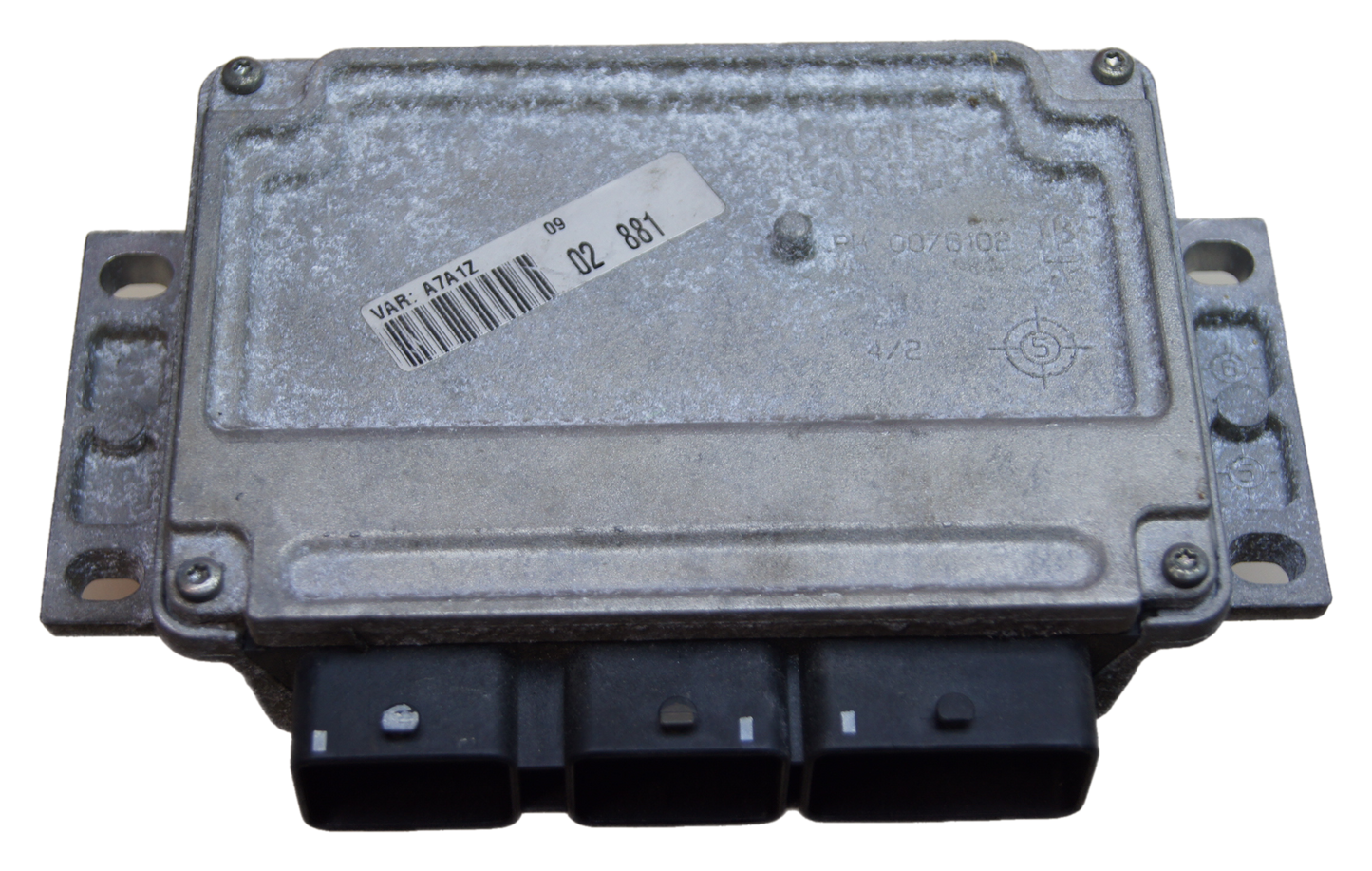 Engine control unit ECU Peugot 207 1.4 MAGNETI MARELLI  IAW 6LPC.105 - Glasgow Car Parts Store