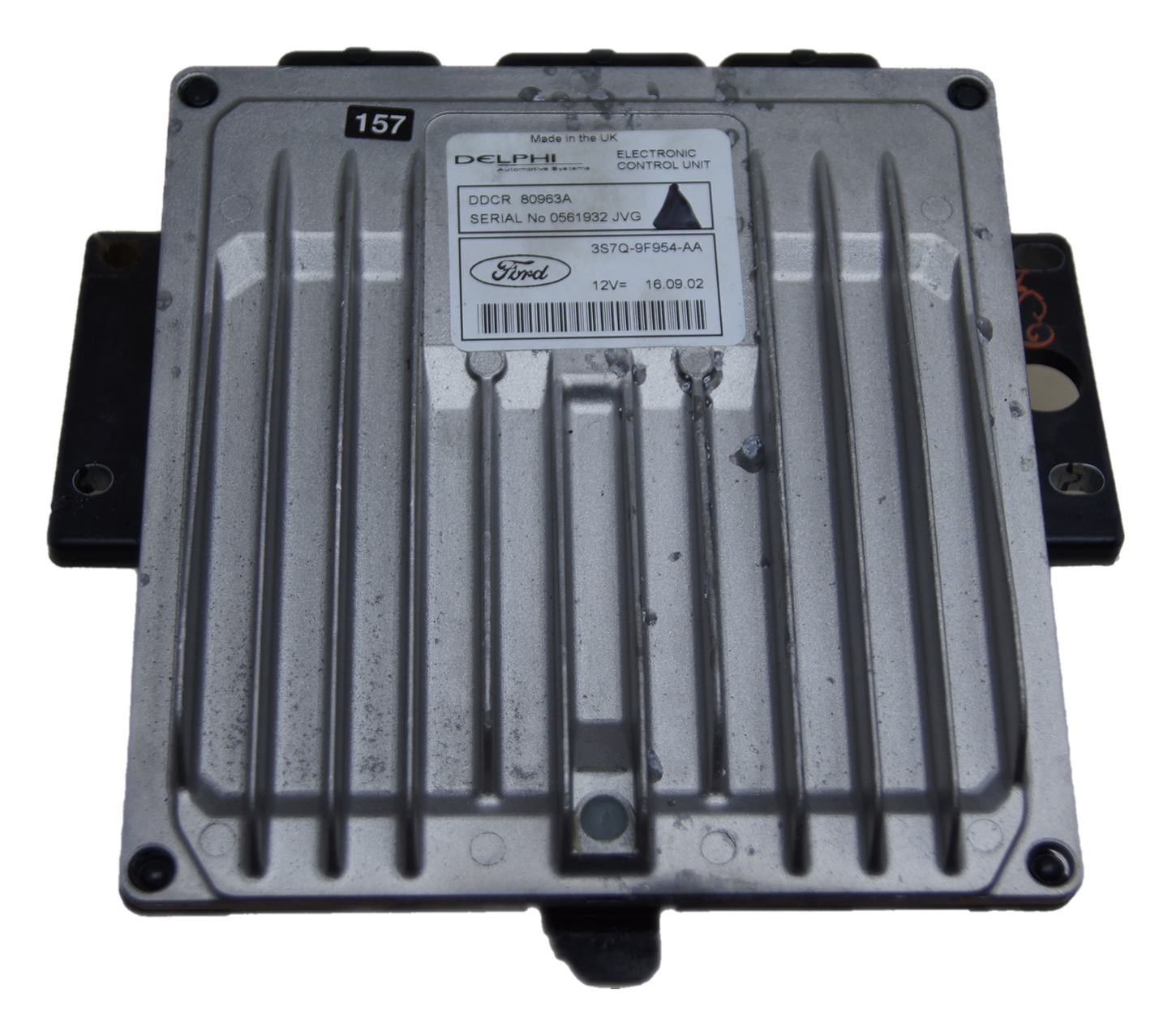 Engine Electronic Unit ECU Ford Mondeo 2.0TDCI 3S7Q-9F954-AA 80963A DDCR. - Glasgow Car Parts Store