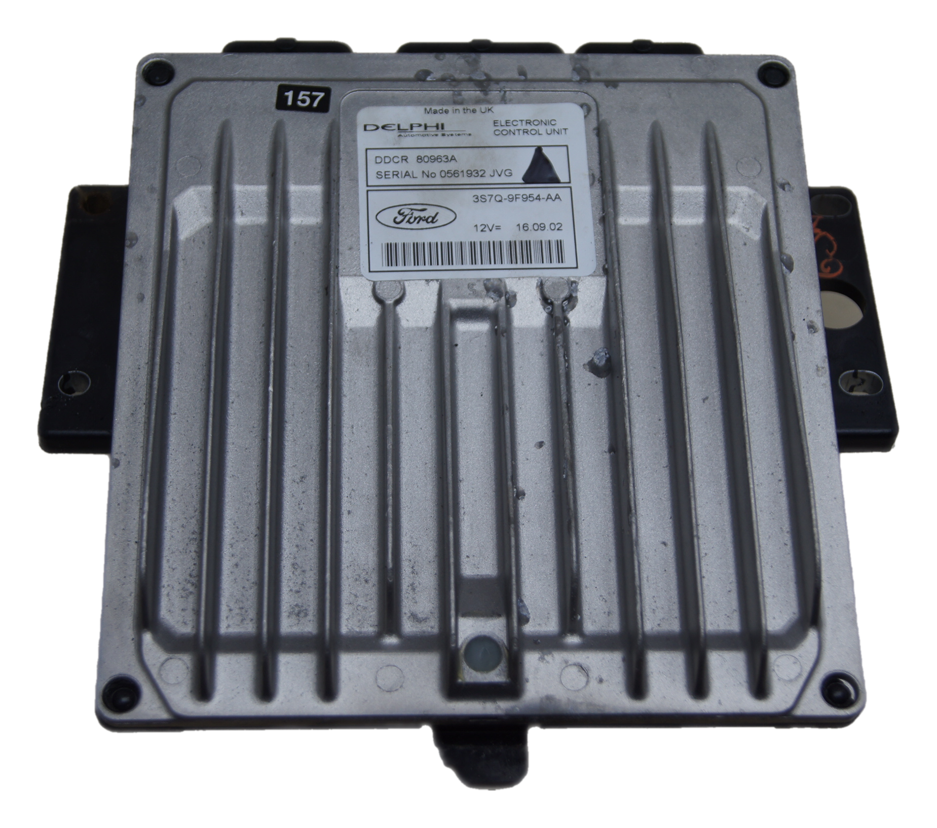 Engine Electronic Unit ECU Ford Mondeo 2.0TDCI 3S7Q-9F954-AA 80963A DDCR. - Glasgow Car Parts Store