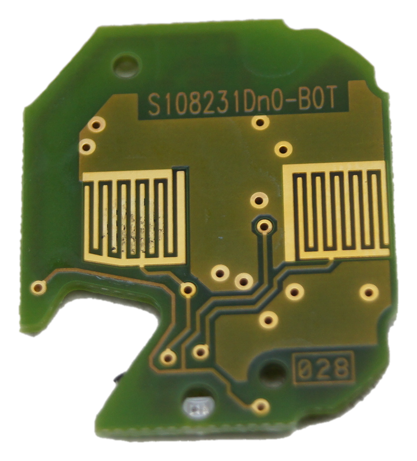 Peugot 206 106  1 BUTTON REMOTE KEY FOB S108231DN0-BOT - Glasgow Car Parts Store