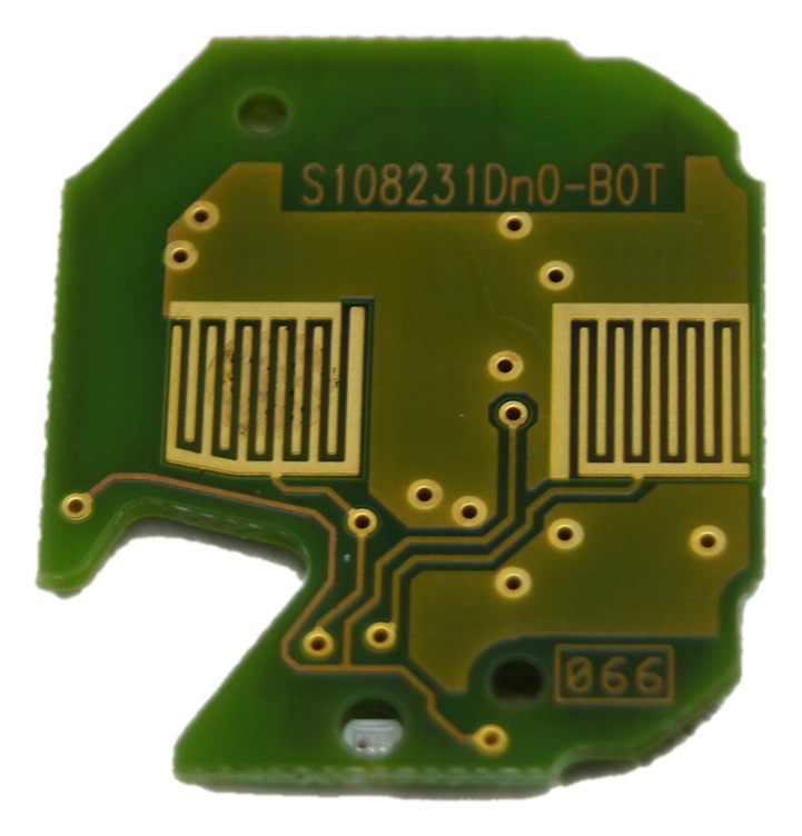 PEUGOT 206 106 1 BUTTON REMOTE KEY FOB S108231DN0. - Glasgow Car Parts Store
