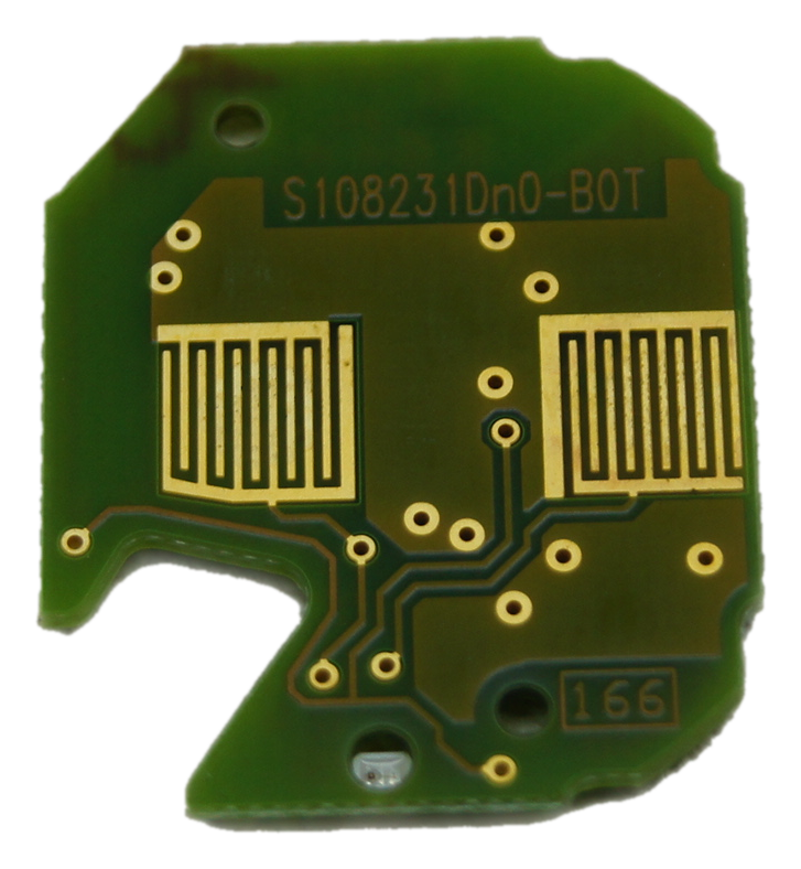 PEUGOT 206 106 2 BUTTONS REMOTE KEY FOB S108231DN0 - Glasgow Car Parts Store