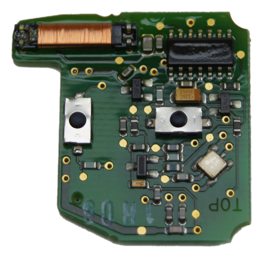 Genuine  Nissan 2 Button Remote Fob Siemens A2C53169316, Tested - Glasgow Car Parts Store