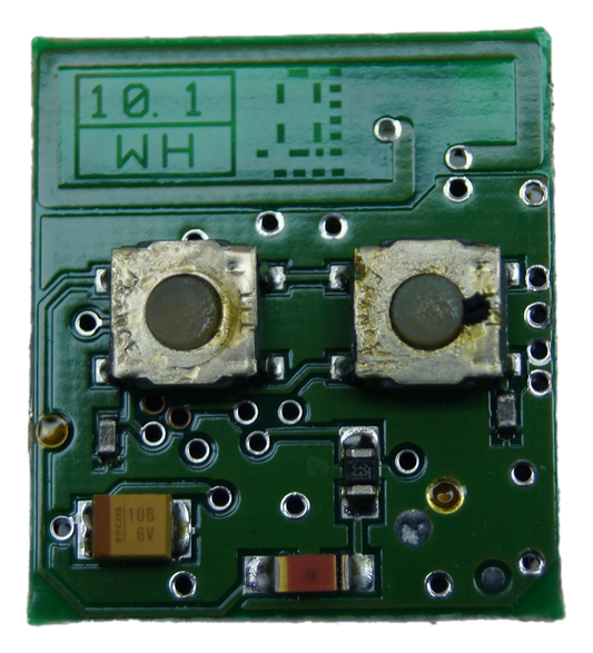 VAUXHALL 2 BUTTON REMOTE KEY FOB CIRCUIT BOARD ASTRA G .ZAFIRA. - Glasgow Car Parts Store