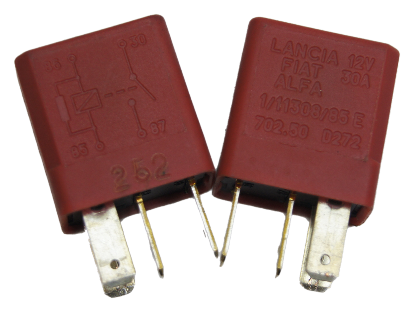 LANCIA FIAT ALFA 4 PIN RELAY 12V 30A 1/11308/85E 702.50 D272 Buy One Get One Free - Glasgow Car Parts Store