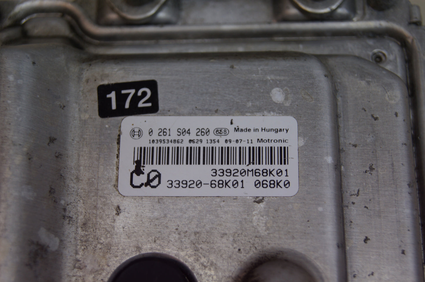 Nissan Pixo ECU engine control unit 0261s04260 33920-68k01 068k0 - Glasgow Car Parts Store