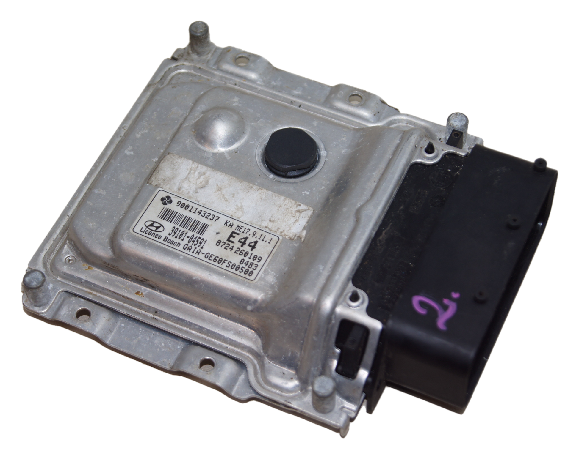 Hyundai I10 1.0 ME17.9.11.1 engine control unit 3910104591 39101-04591 9001143237 - Glasgow Car Parts Store
