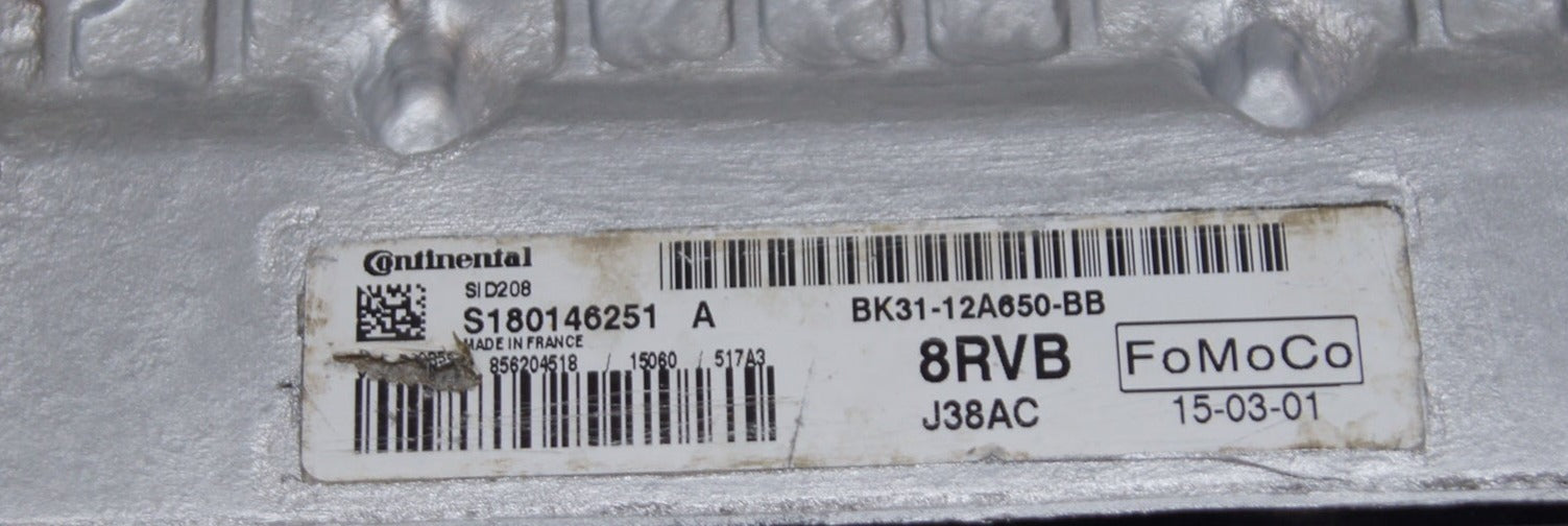 Ecu Ford Transit MK8 2.2 TDCI BK31-12A650-BB 53033856204518 Continental. - Glasgow Car Parts Store