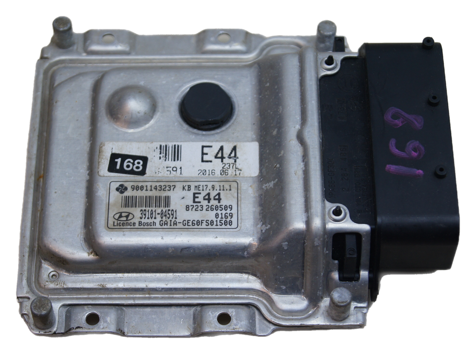 Ecu Hyundai I10 1.0 ME17.9.11.1 ENGINE ECU 3910104591 39101-04591 9001143237 - Glasgow Car Parts Store
