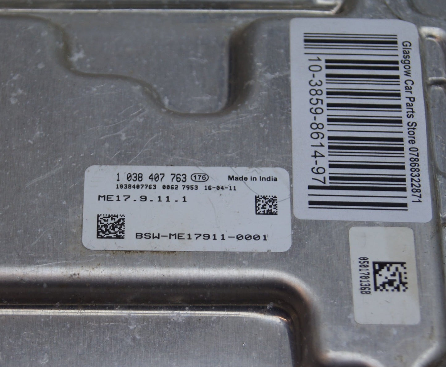 Ecu Hyundai I10 1.0 ME17.9.11.1 ENGINE ECU 3910104591 39101-04591 9001143237 - Glasgow Car Parts Store