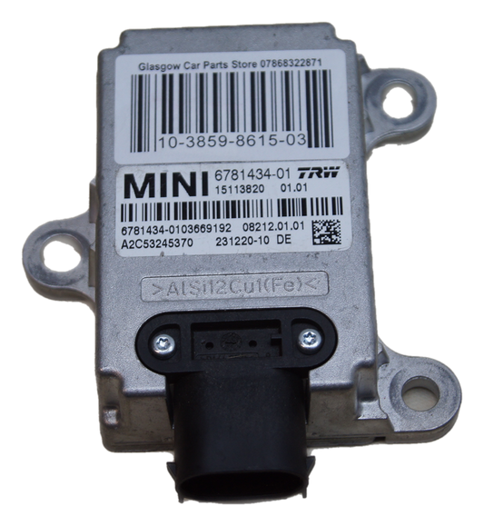 MINI Cooper S Typ R56 Module airbag srs 6781434. - Glasgow Car Parts Store