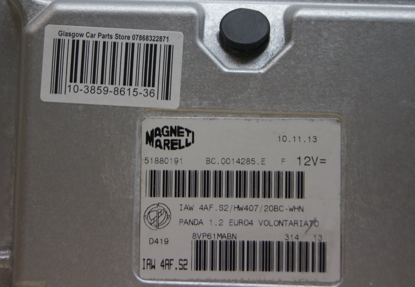 Fiat Panda 1.2 51880191 IAW 4AF.S2/HW407/20BC-WHN PLUG AND PLAY - Glasgow Car Parts Store