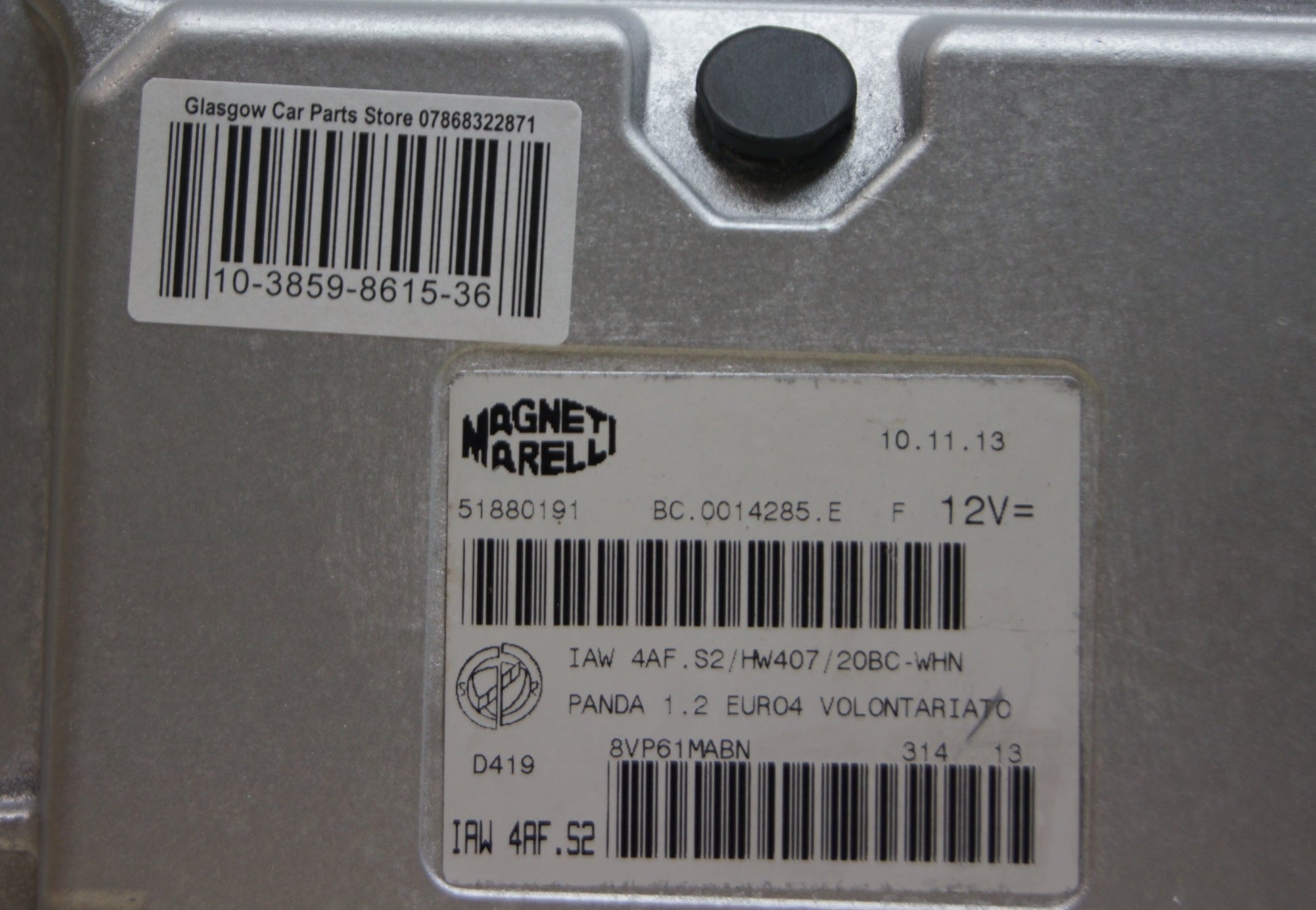 Fiat Panda 1.2 51880191 IAW 4AF.S2/HW407/20BC-WHN PLUG AND PLAY - Glasgow Car Parts Store
