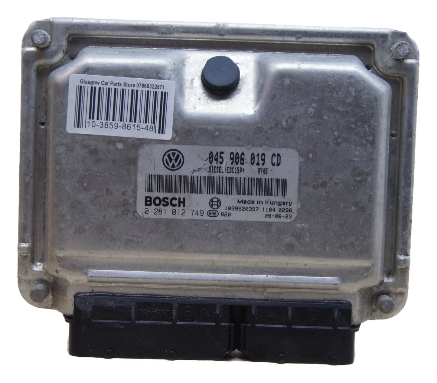 Vw  Ecu 045906019CD  0281012749  EDC15P+ Immo  Off. Plug and Play - Glasgow Car Parts Store